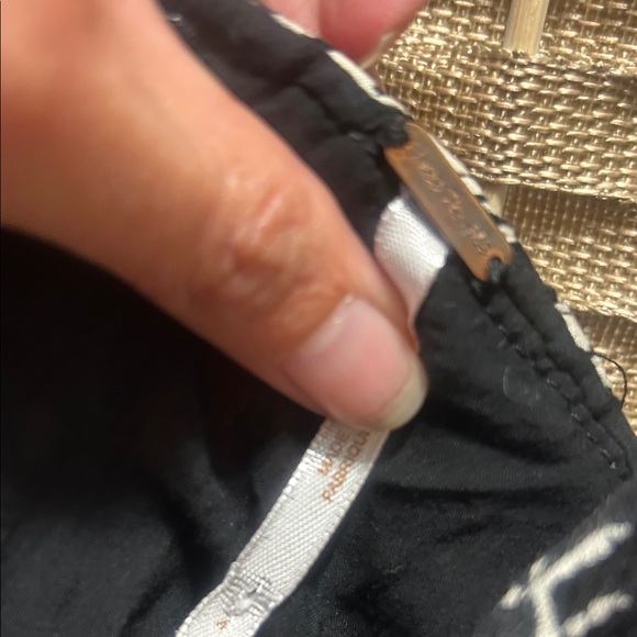 Free People Black Mini Dress with White, Orange, and Yellow Floral Print - Picture 5 of 10